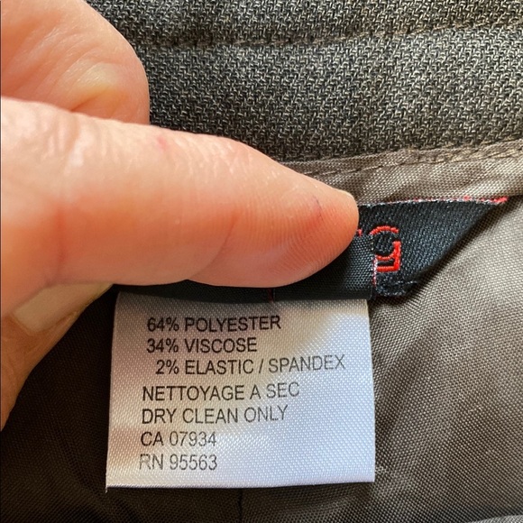 Simon Chang Women's Brown Suit Blazer and Wide Leg Trouser Dress Pant Minimalist - Picture 8 of 16